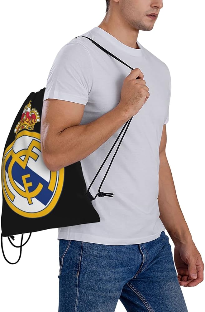 Amazon.co.jp: [NEKKII] レアルマドリードFC ジムサック ナップサック